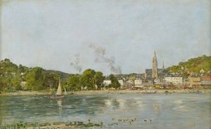 De Seine bij Caudebec-en-Caux, 1889